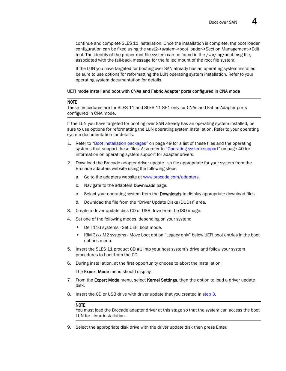 Cna mode | Dell Brocade Adapters User Manual | Page 189 / 272