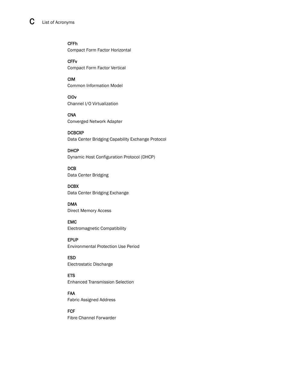 Dell Brocade Adapters User Manual | Page 258 / 272