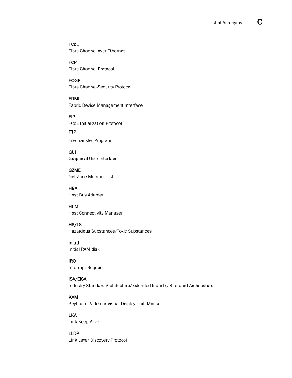 Dell Brocade Adapters User Manual | Page 259 / 272