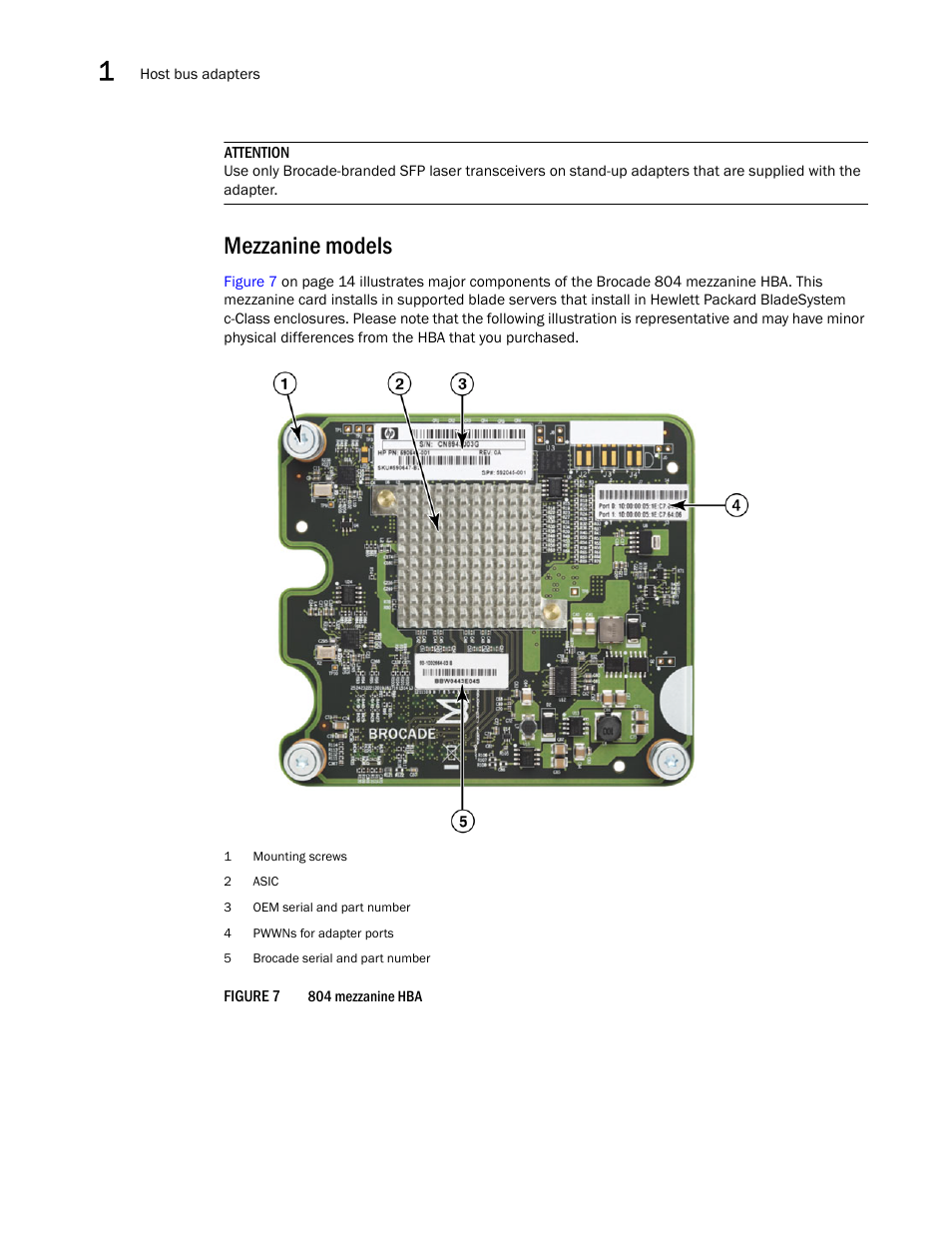 Mezzanine models | Dell Brocade Adapters User Manual | Page 42 / 272