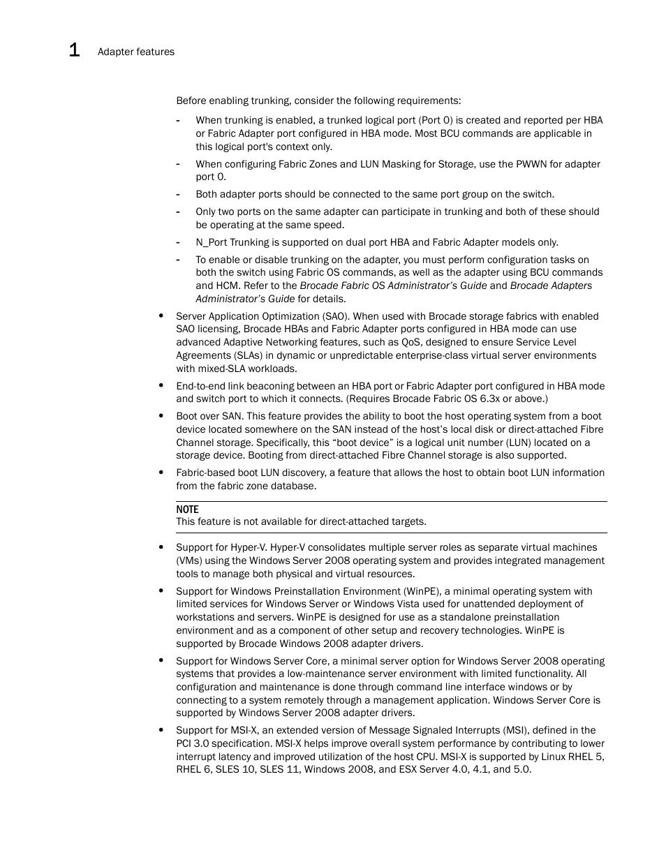 Dell Brocade Adapters User Manual | Page 58 / 272