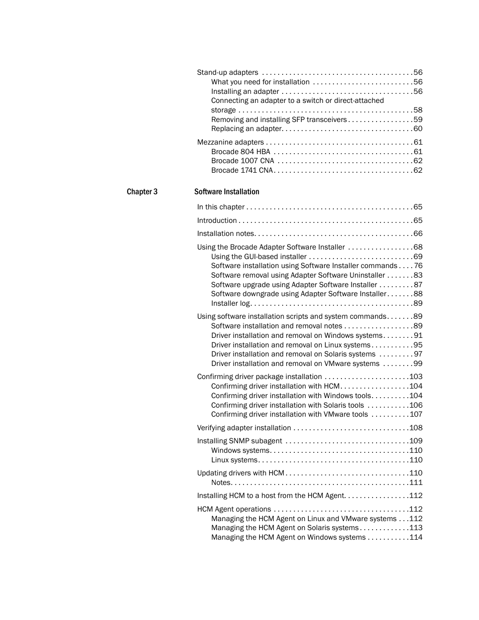 Dell Brocade Adapters User Manual | Page 7 / 272