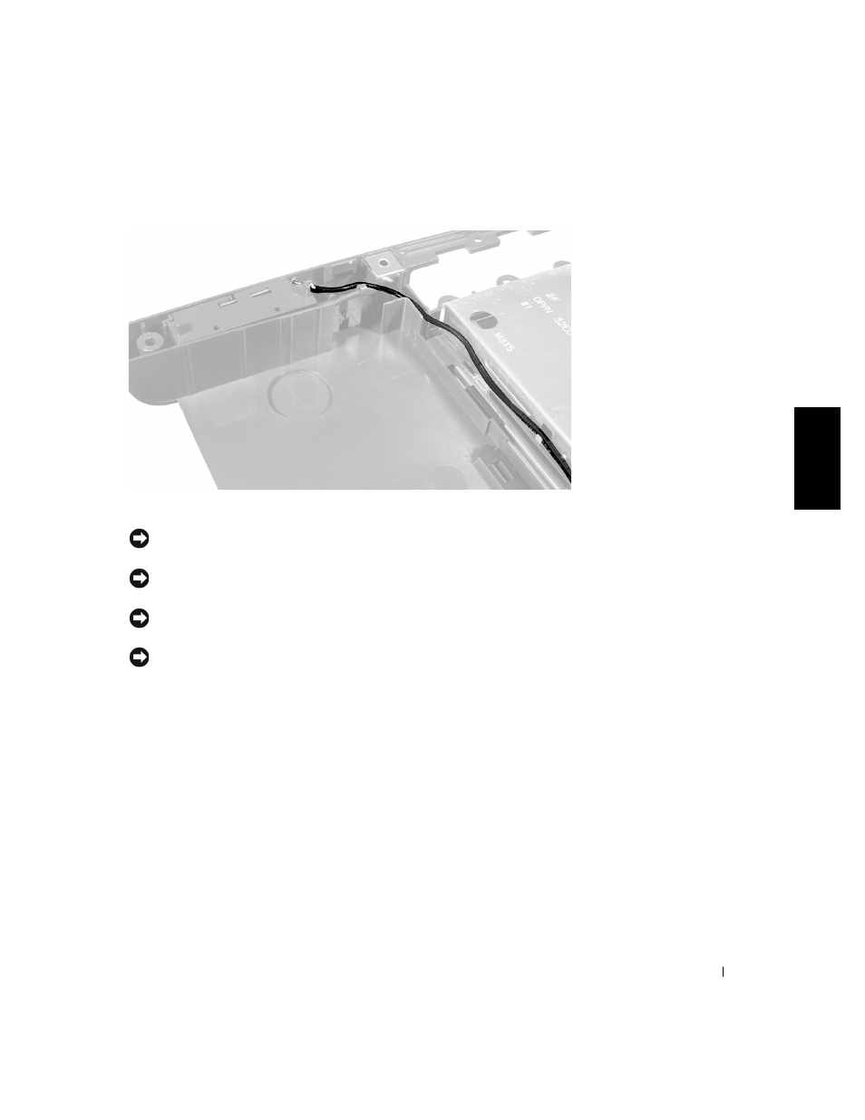 Removing the speaker assemblies | Dell Latitude C600 User Manual | Page 51 / 62
