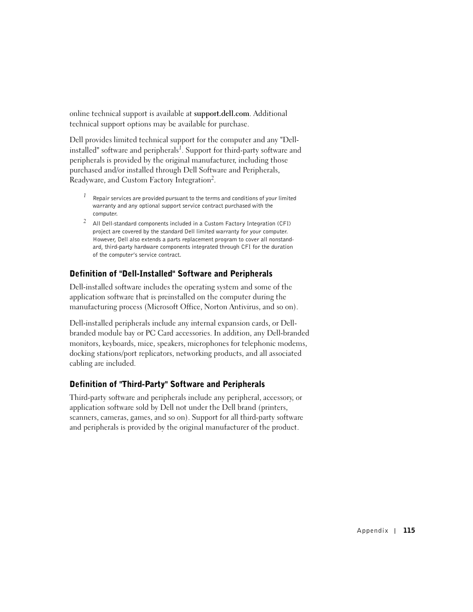 Dell Dimension 4550 User Manual | Page 115 / 152