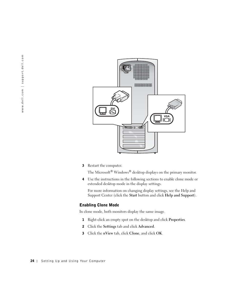 Dell Dimension 4550 User Manual | Page 24 / 152