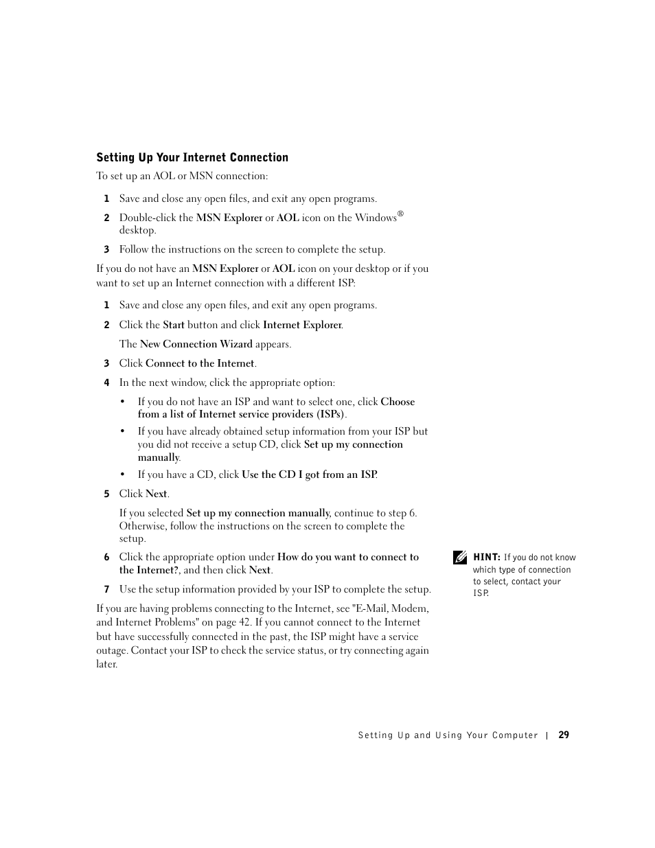 Dell Dimension 4550 User Manual | Page 29 / 152