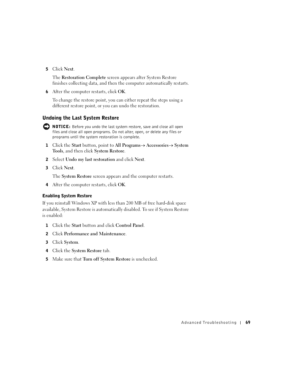 Dell Dimension 4550 User Manual | Page 69 / 152