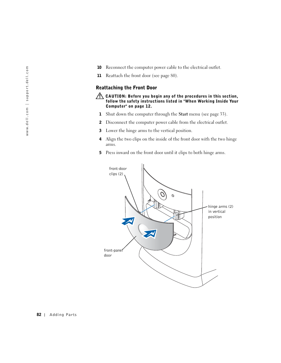 Dell Dimension 4550 User Manual | Page 82 / 152