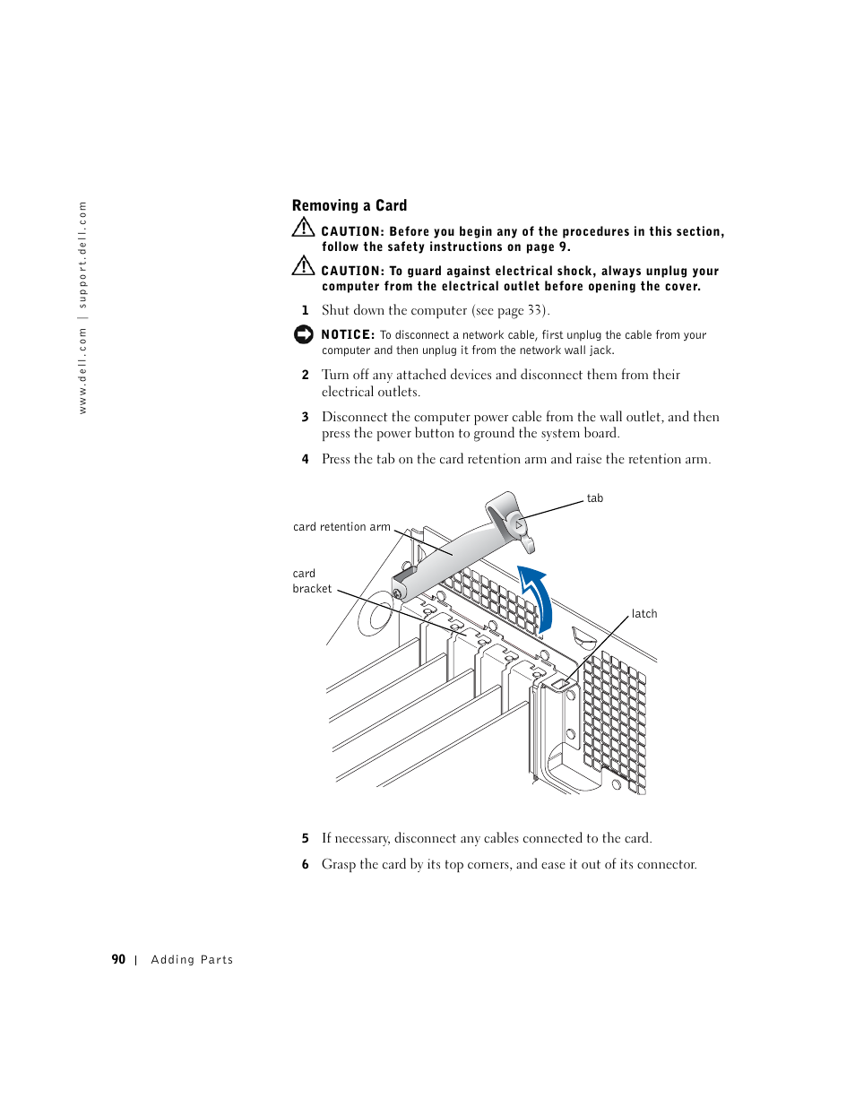 Dell Dimension 4550 User Manual | Page 90 / 152