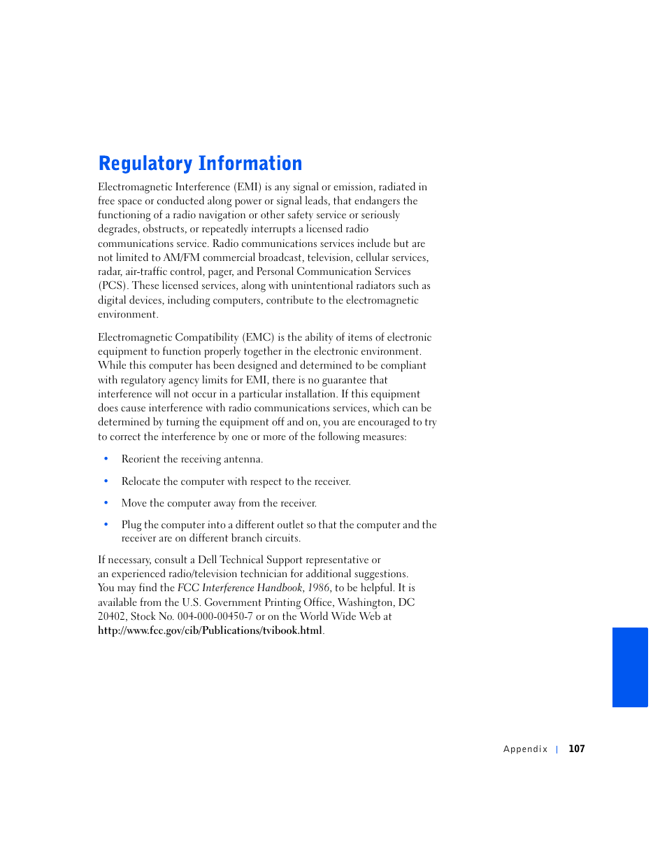 Dell Dimension 2100 User Manual | Page 107 / 138