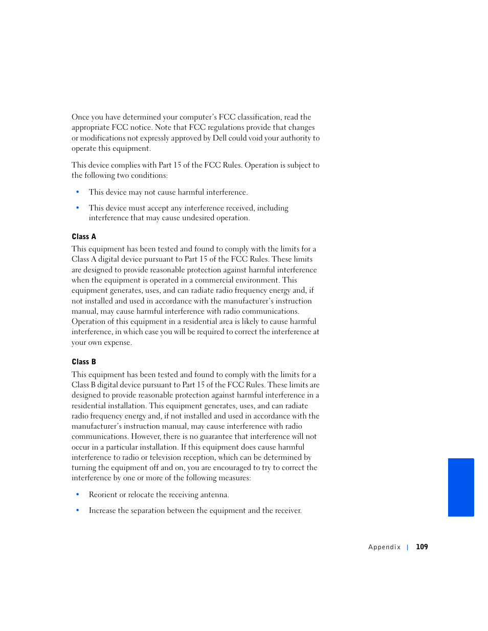 Dell Dimension 2100 User Manual | Page 109 / 138