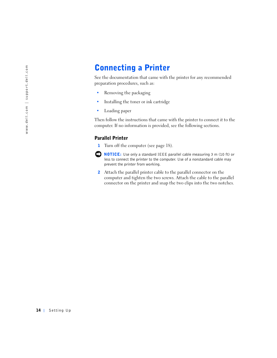 Dell Dimension 2100 User Manual | Page 14 / 138
