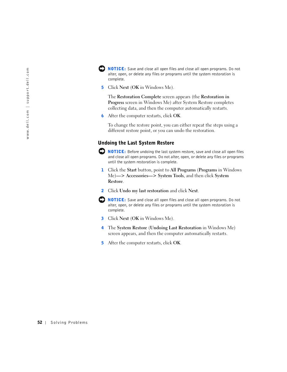 Dell Dimension 2100 User Manual | Page 52 / 138