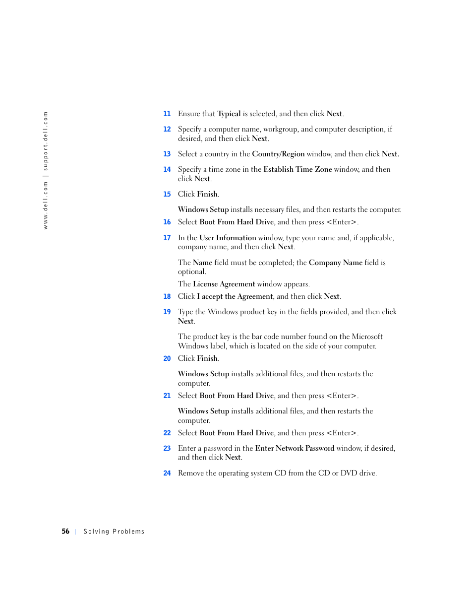 Dell Dimension 2100 User Manual | Page 56 / 138