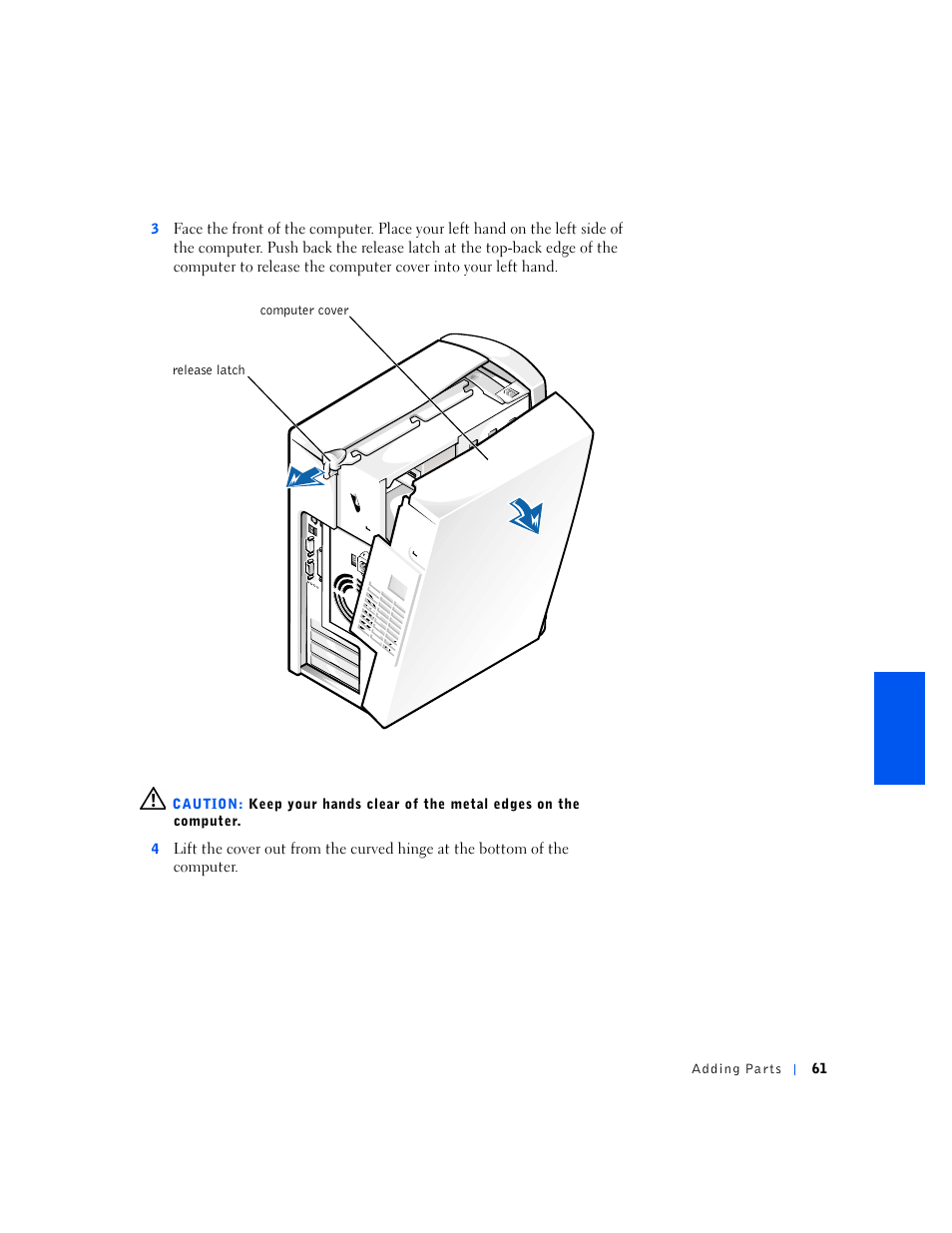 Dell Dimension 2100 User Manual | Page 61 / 138
