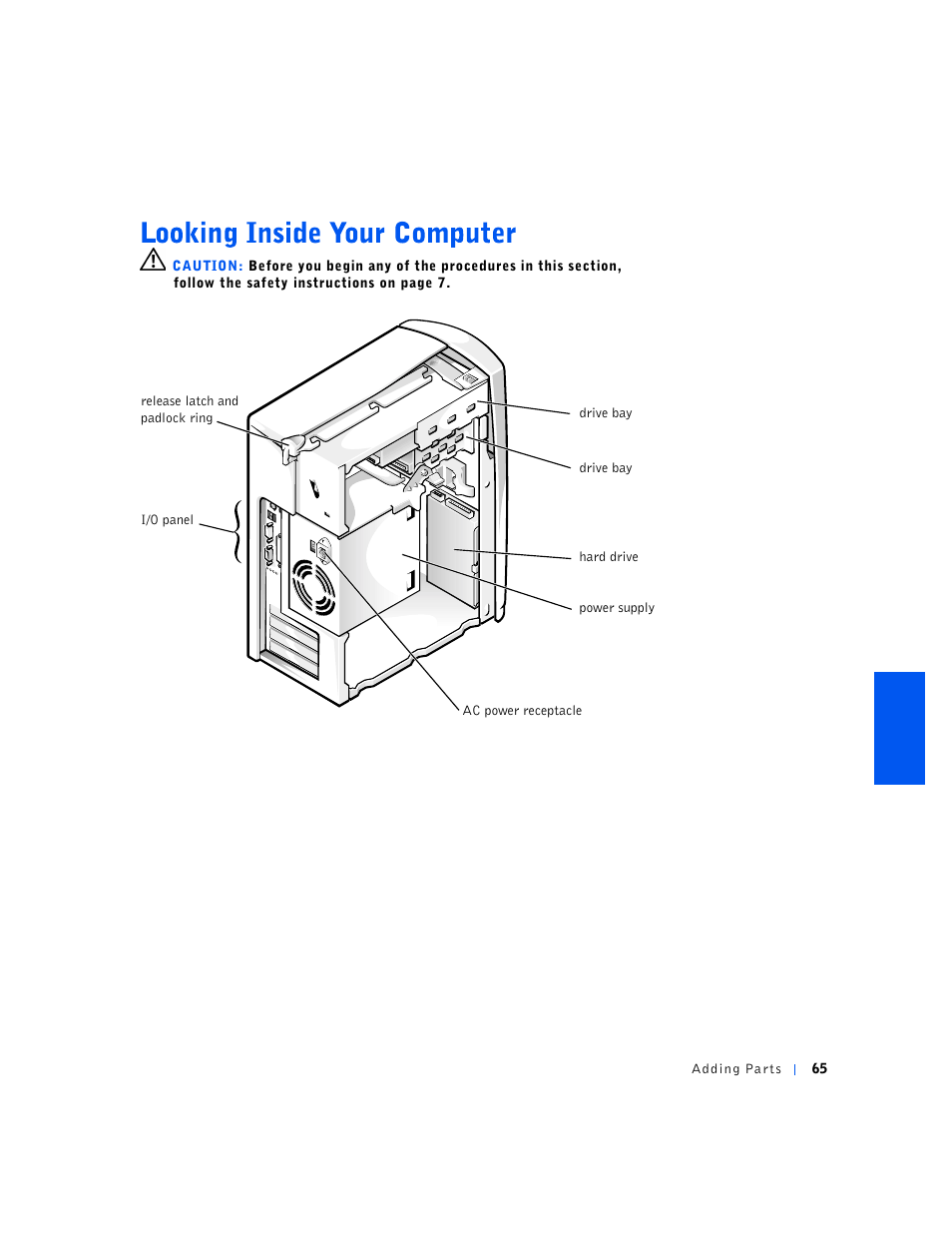 Dell Dimension 2100 User Manual | Page 65 / 138