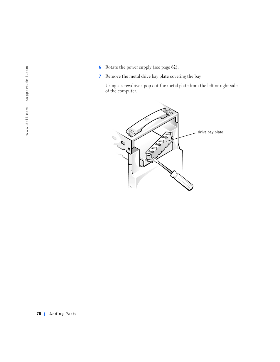 Dell Dimension 2100 User Manual | Page 70 / 138