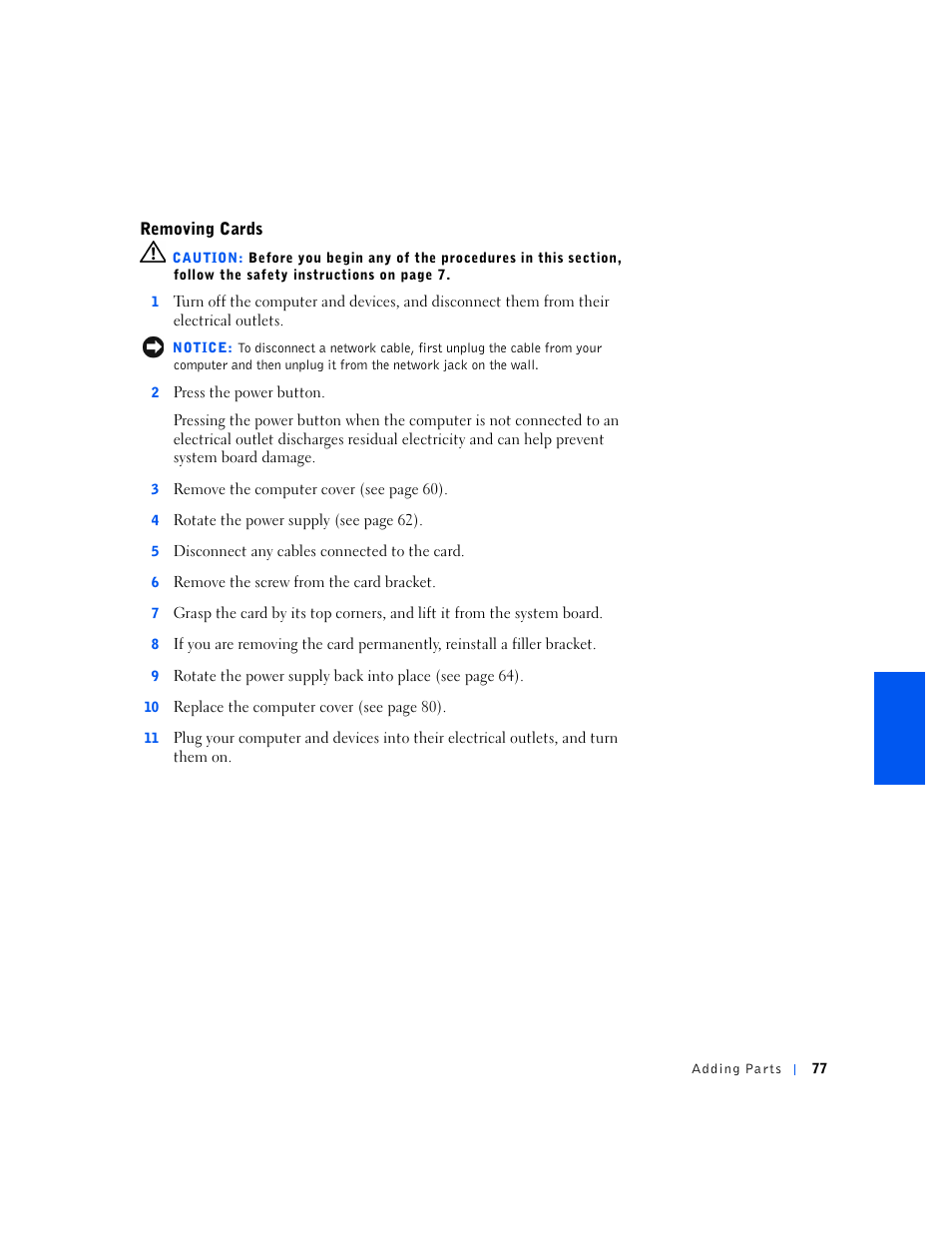 Dell Dimension 2100 User Manual | Page 77 / 138