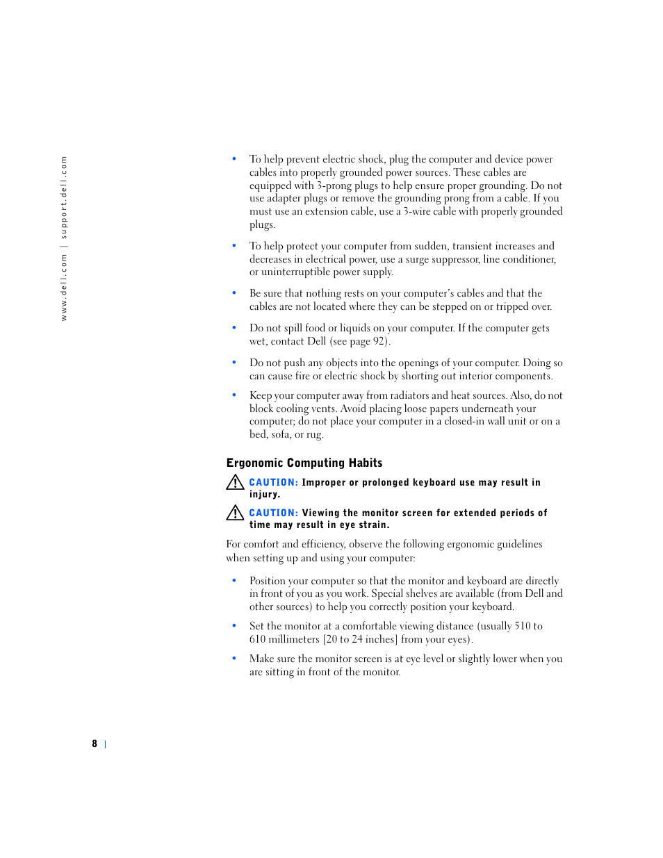 Dell Dimension 2100 User Manual | Page 8 / 138