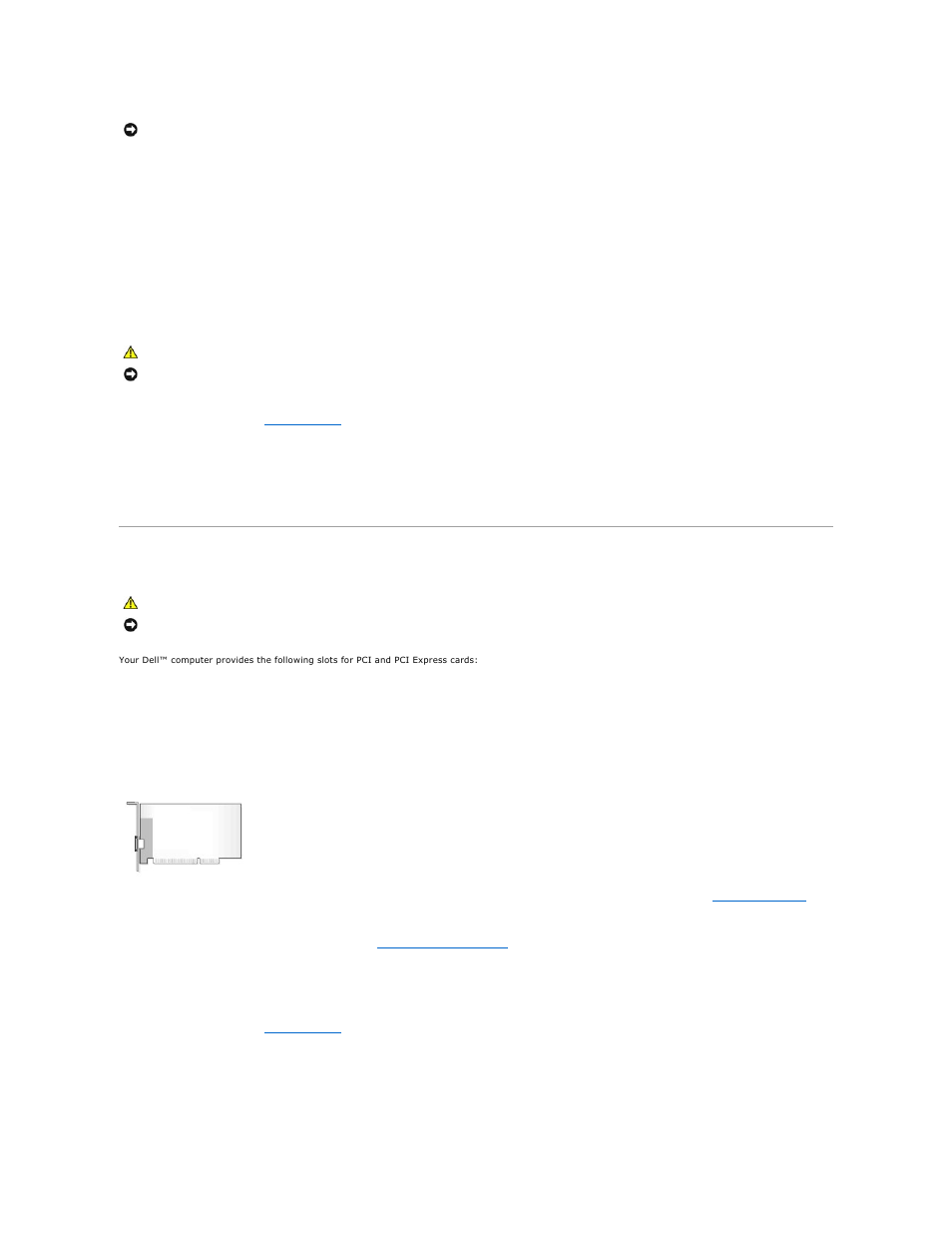 Cards, Pci cards | Dell XPS/Dimension XPS Gen 3 User Manual | Page 12 / 50