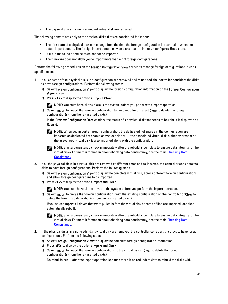 Dell PowerEdge RAID Controller H710 User Manual | Page 45 / 87