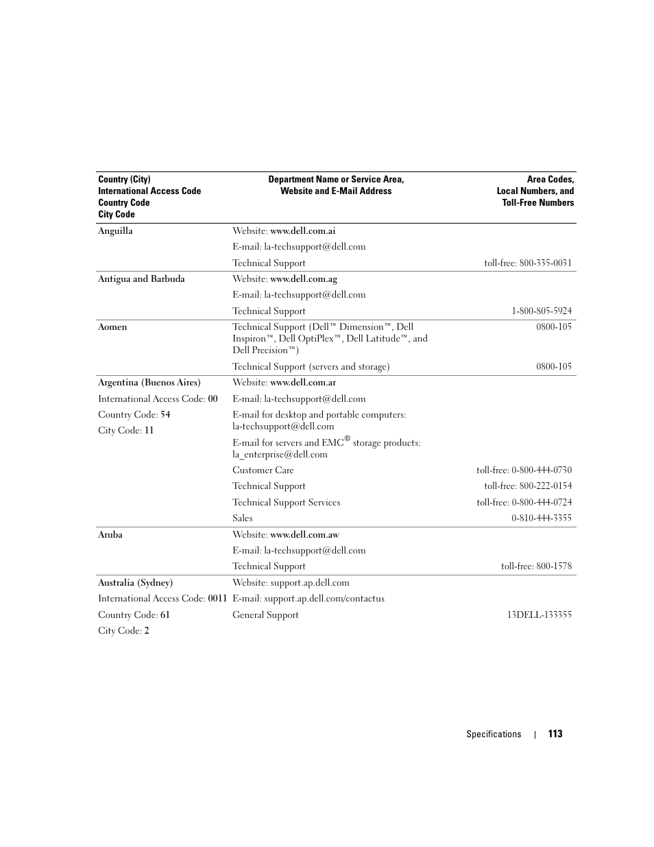 Dell XPS 210 User Manual | Page 113 / 136