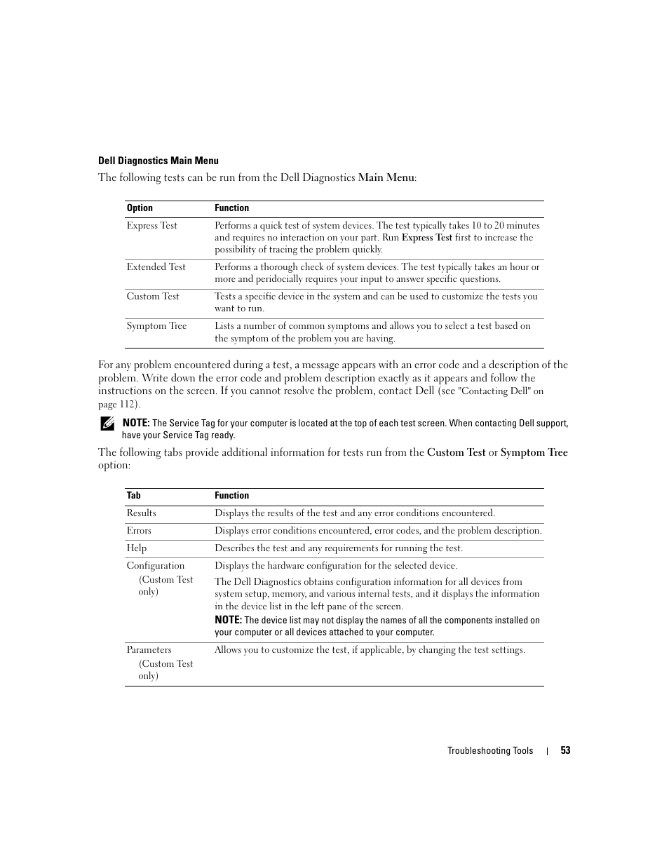 Dell XPS 210 User Manual | Page 53 / 136