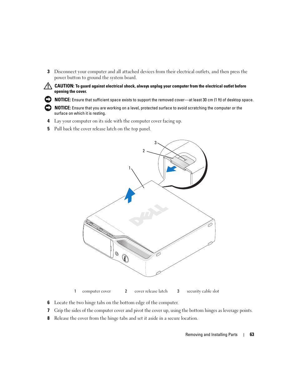 Dell XPS 210 User Manual | Page 63 / 136