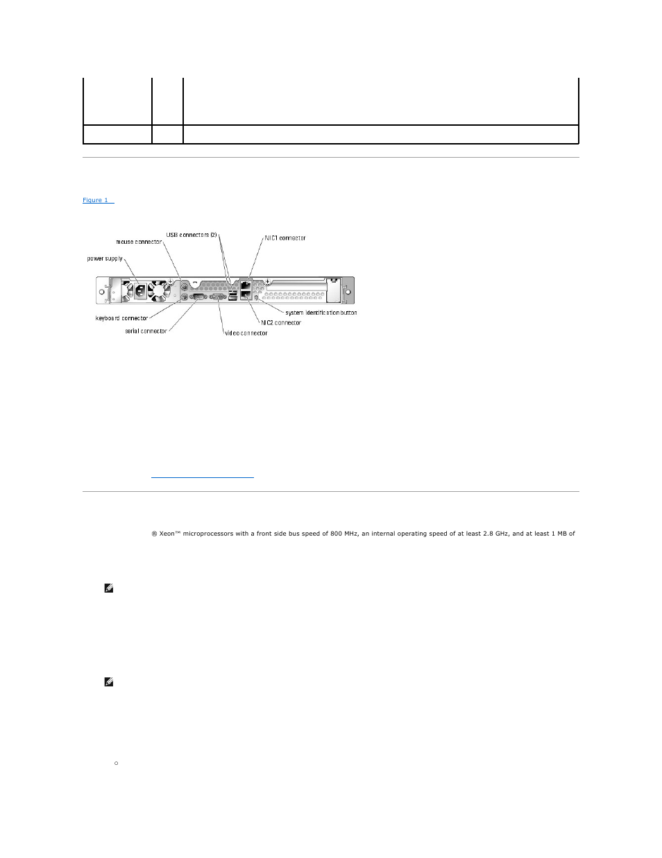 Back-panel features and indicators, System features, Connecting external devices | Dell PowerEdge SC1425 User Manual | Page 13 / 31