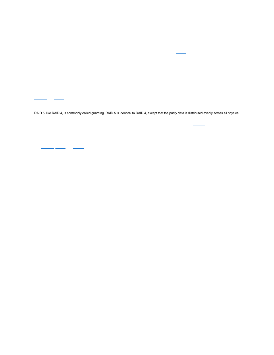 Raid 4, Raid 5, Raid 1 | Raid 10 | Dell PowerEdge 6400 User Manual | Page 25 / 86