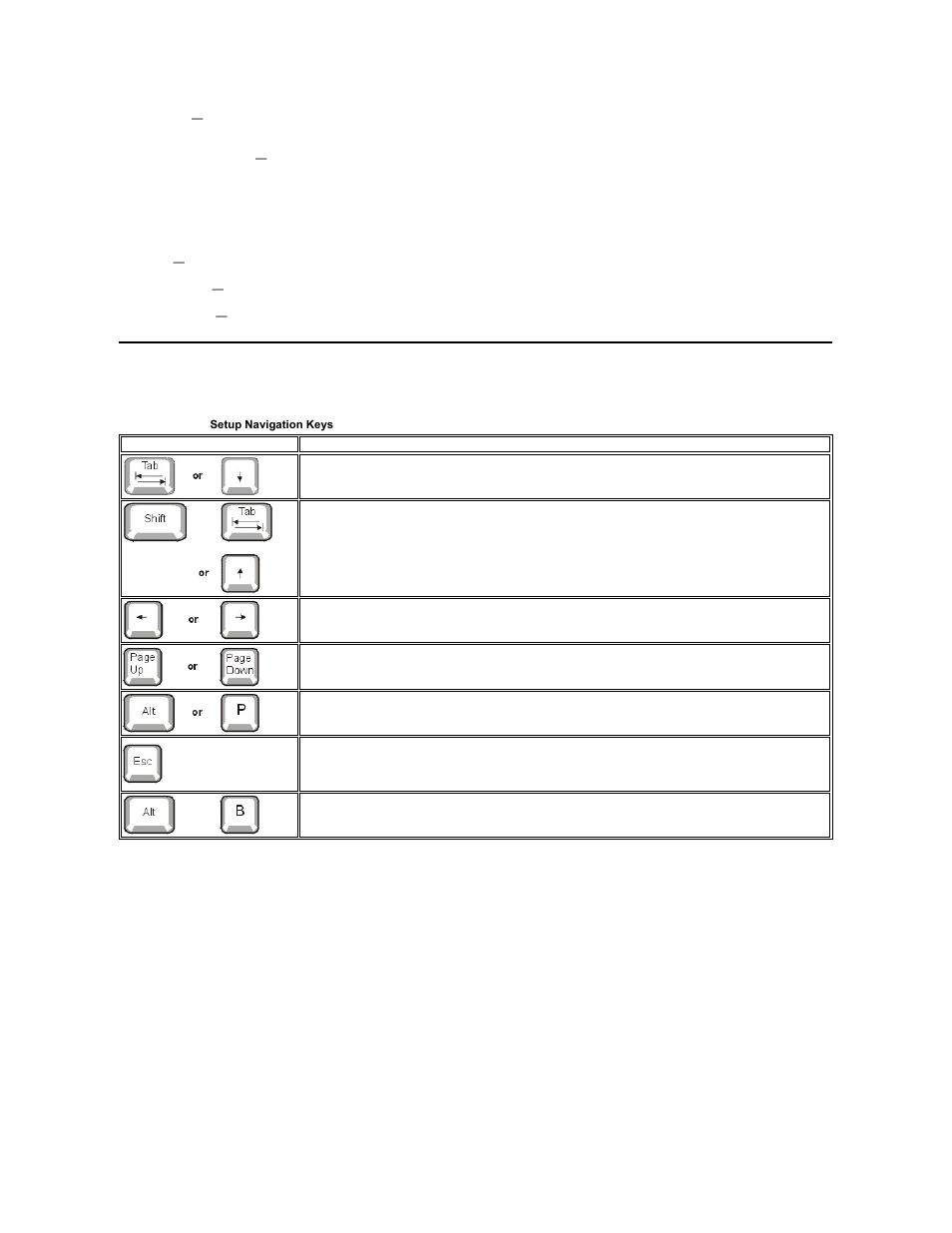 Typical examples are illustrated in, Figure 1, System setup program navigation | Dell PowerEdge 6400 User Manual | Page 71 / 86