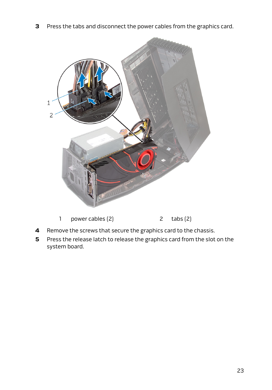 Dell Alienware 13 (Late 2014) User Manual | Page 23 / 36