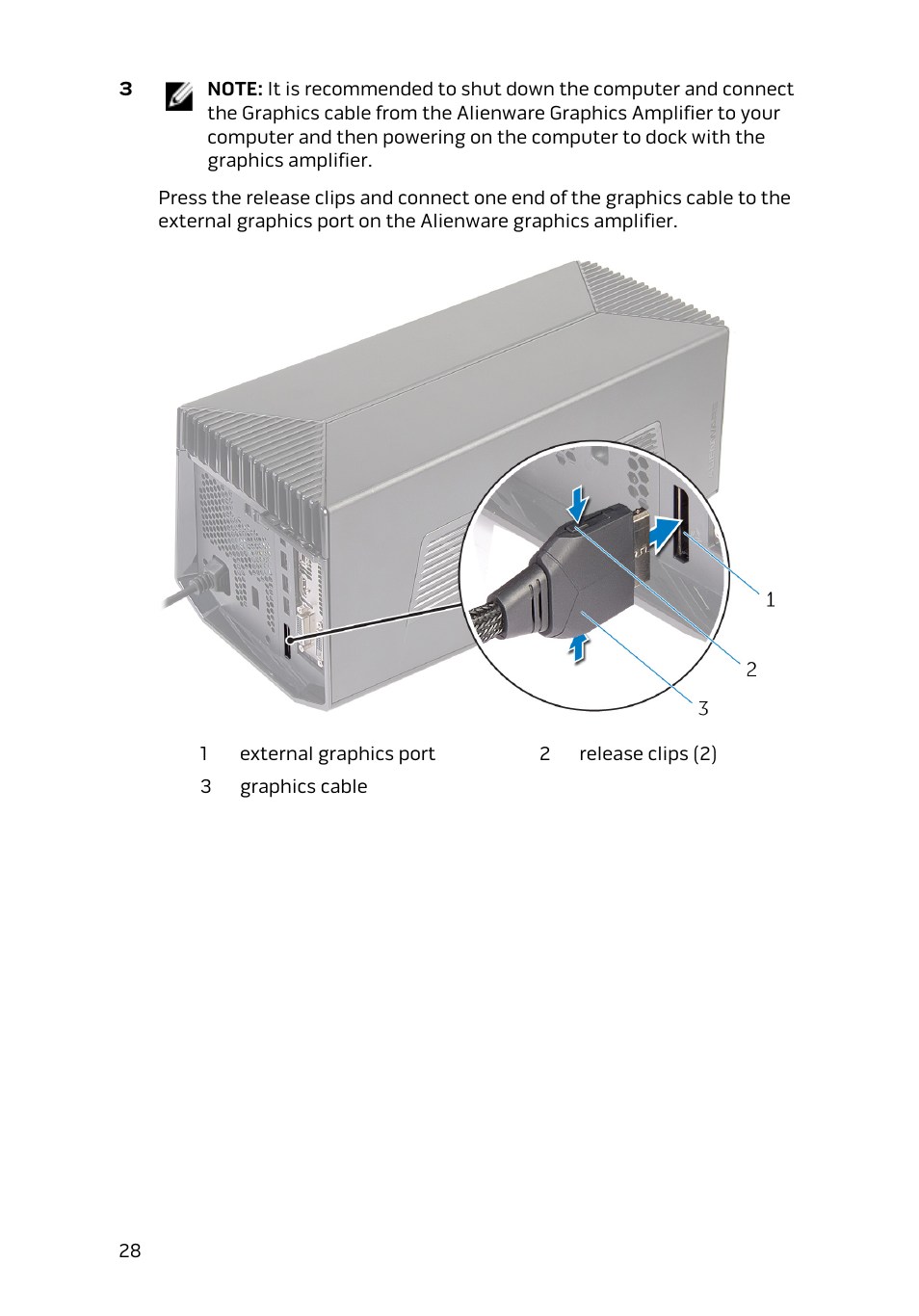 Dell Alienware 13 (Late 2014) User Manual | Page 28 / 36