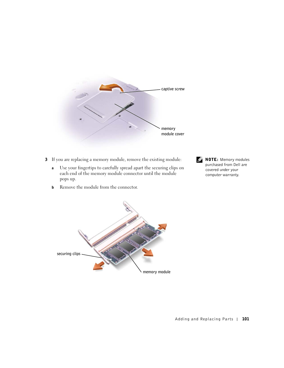 Dell Inspiron 1100 User Manual | Page 101 / 164