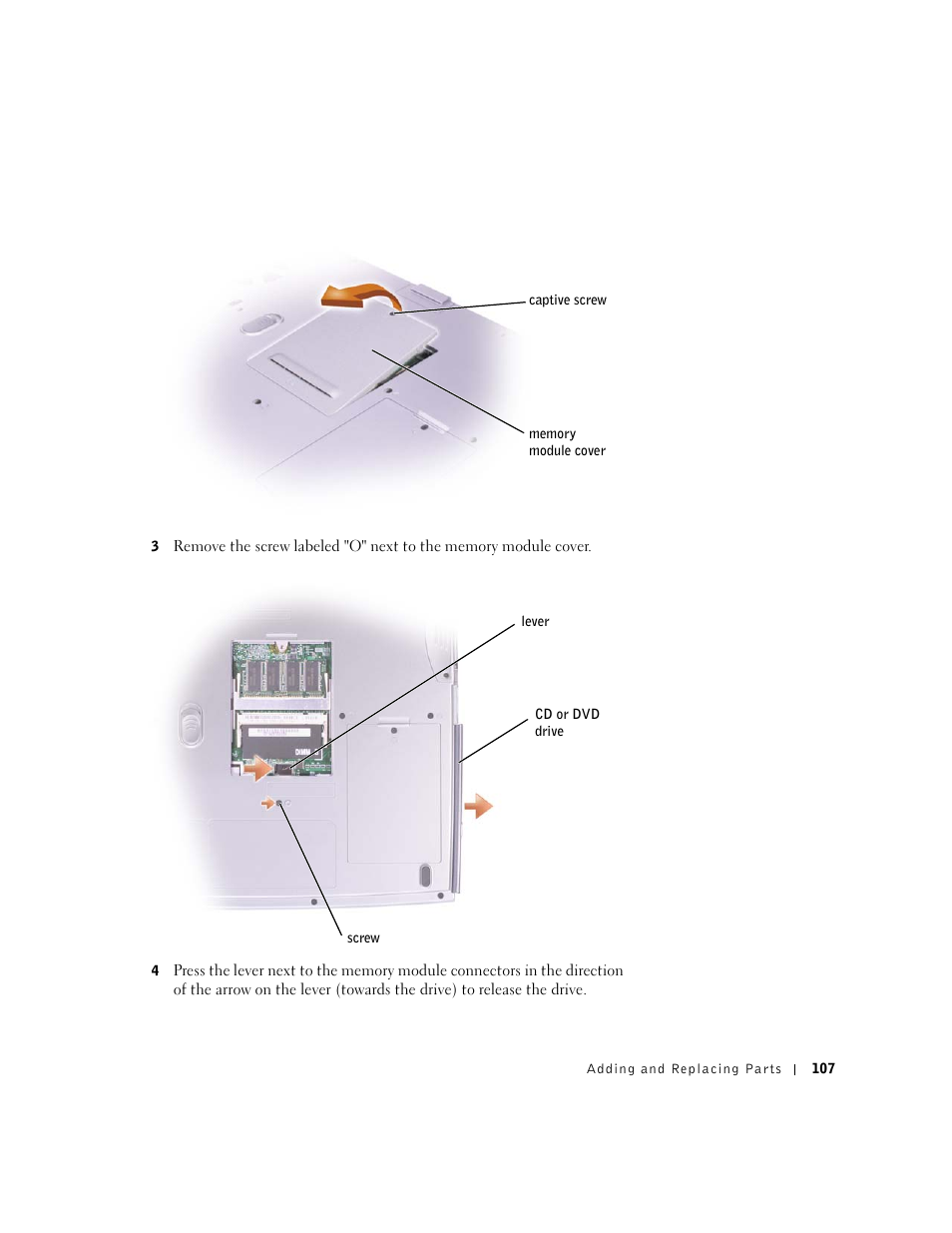 Dell Inspiron 1100 User Manual | Page 107 / 164