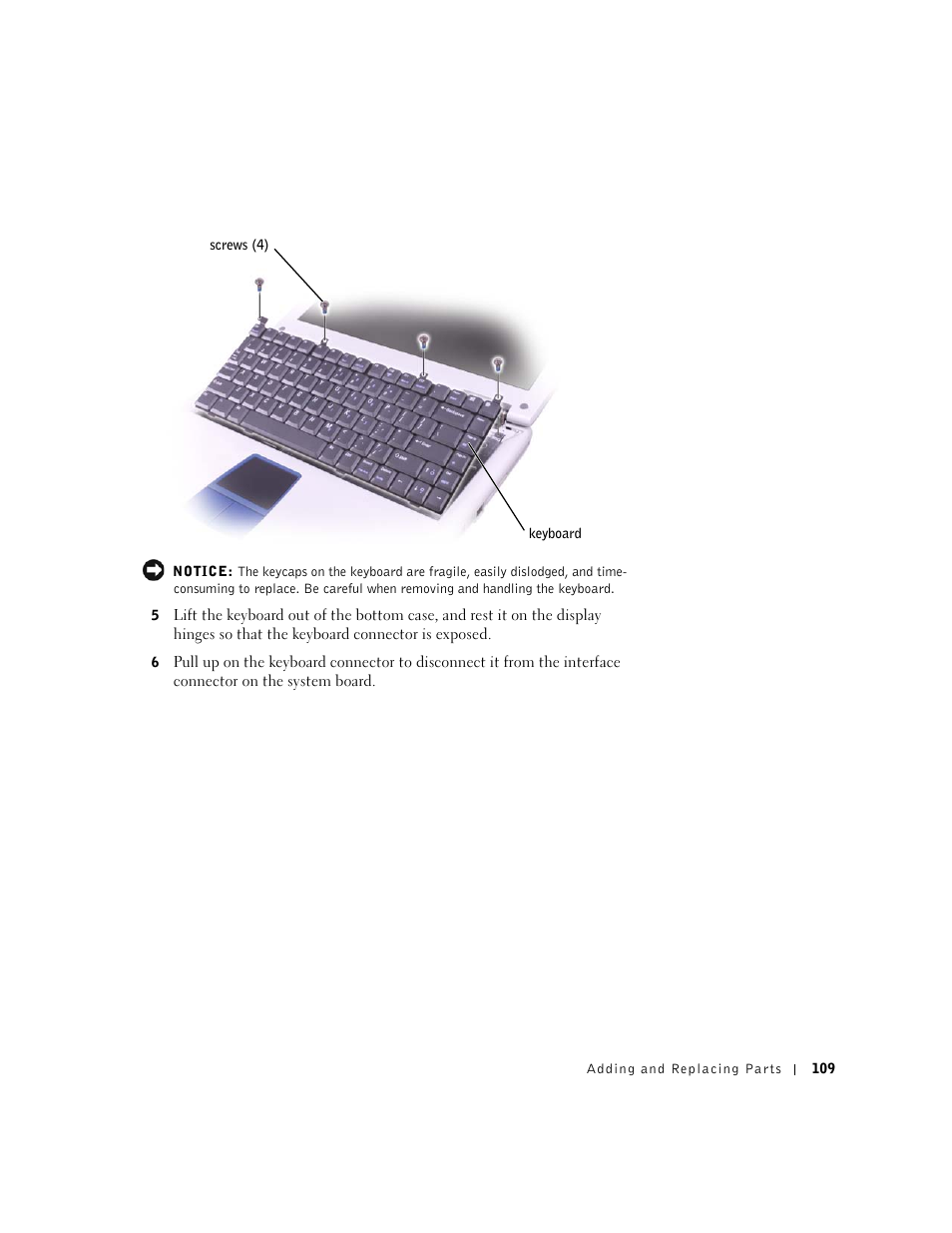 Dell Inspiron 1100 User Manual | Page 109 / 164