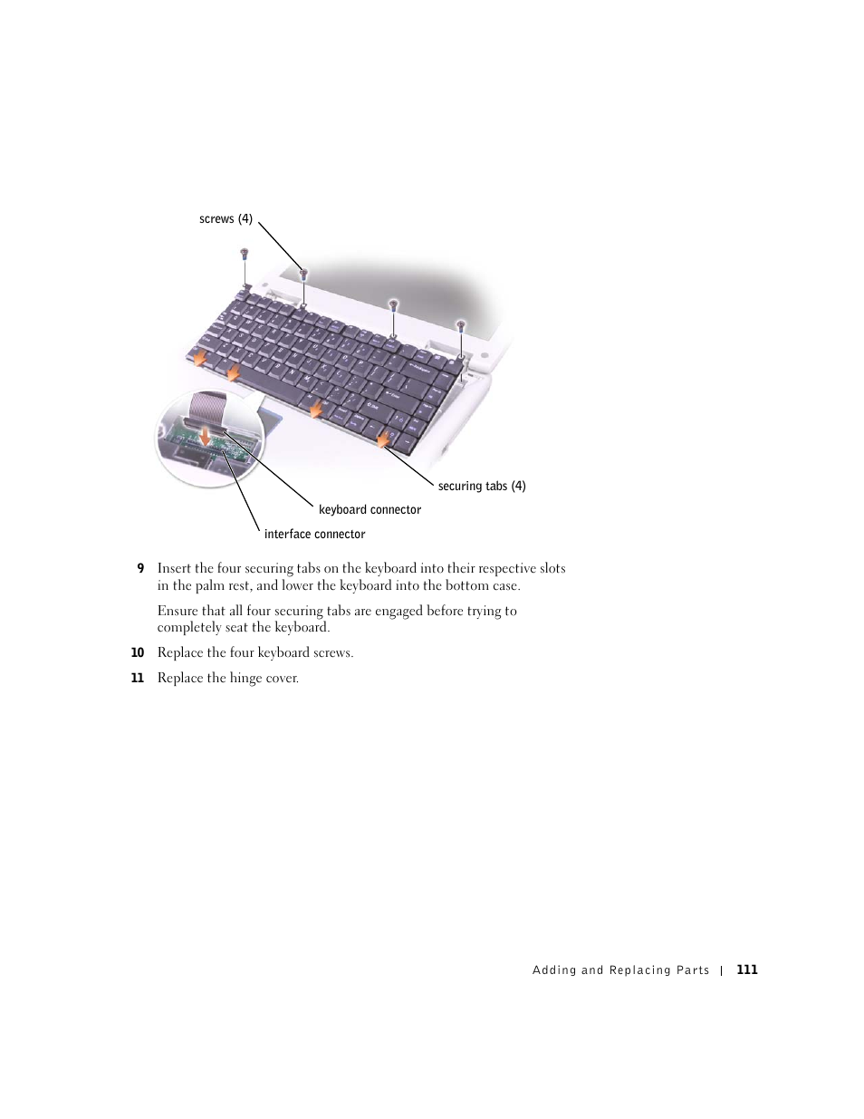 Dell Inspiron 1100 User Manual | Page 111 / 164