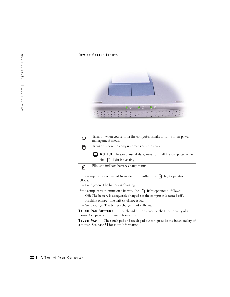 Dell Inspiron 1100 User Manual | Page 22 / 164