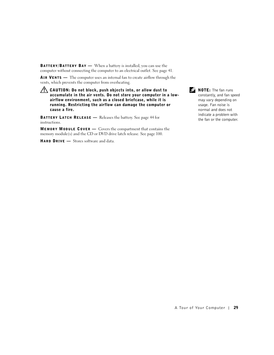 Dell Inspiron 1100 User Manual | Page 29 / 164