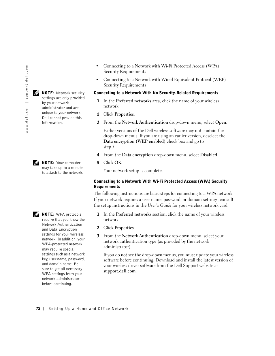 Dell Inspiron 1100 User Manual | Page 72 / 164