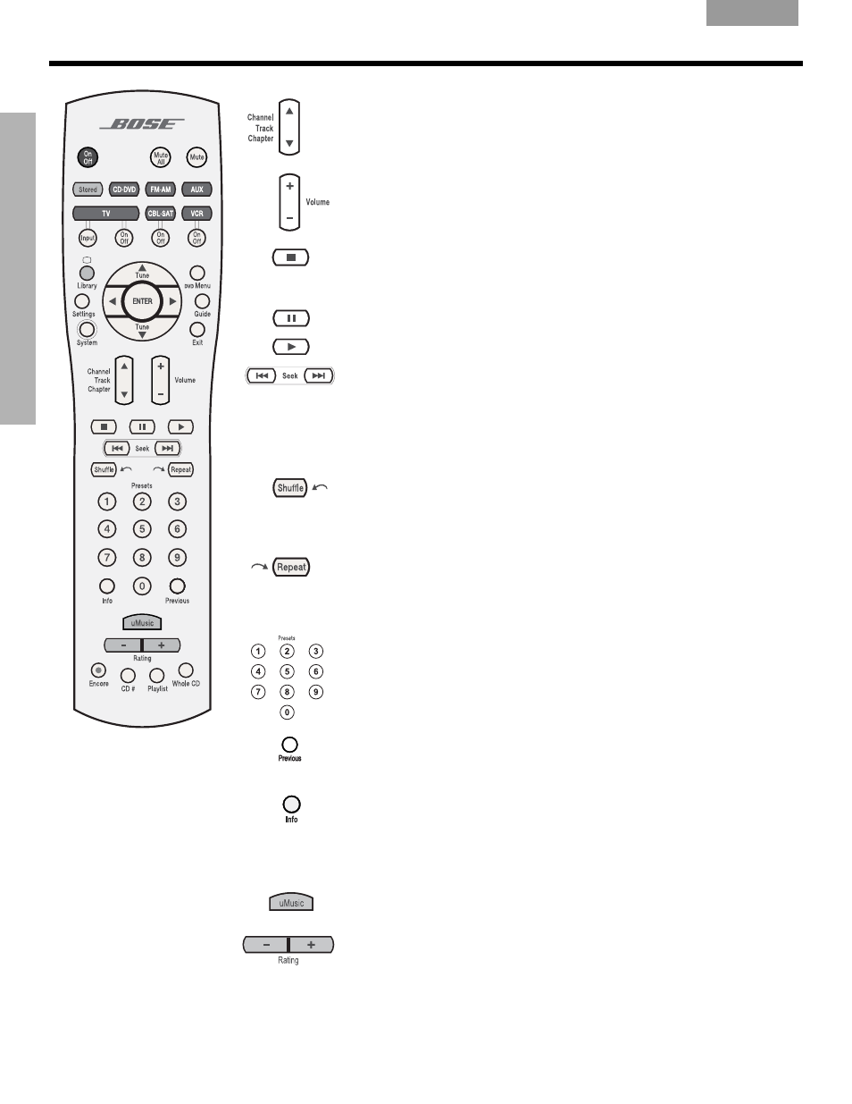 Bose DVD Player User Manual | Page 10 / 185