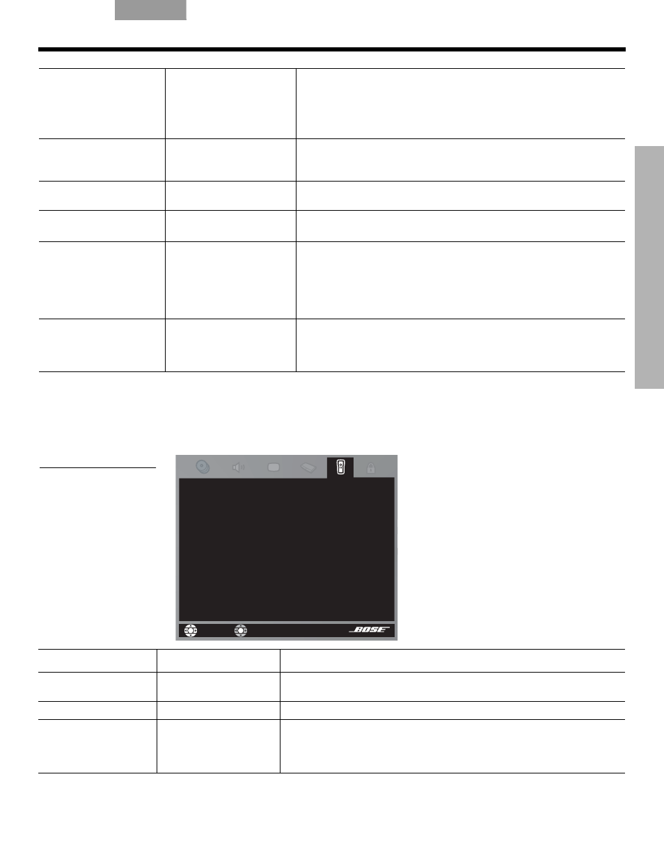 Opciones del control remoto | Bose DVD Player User Manual | Page 100 / 185