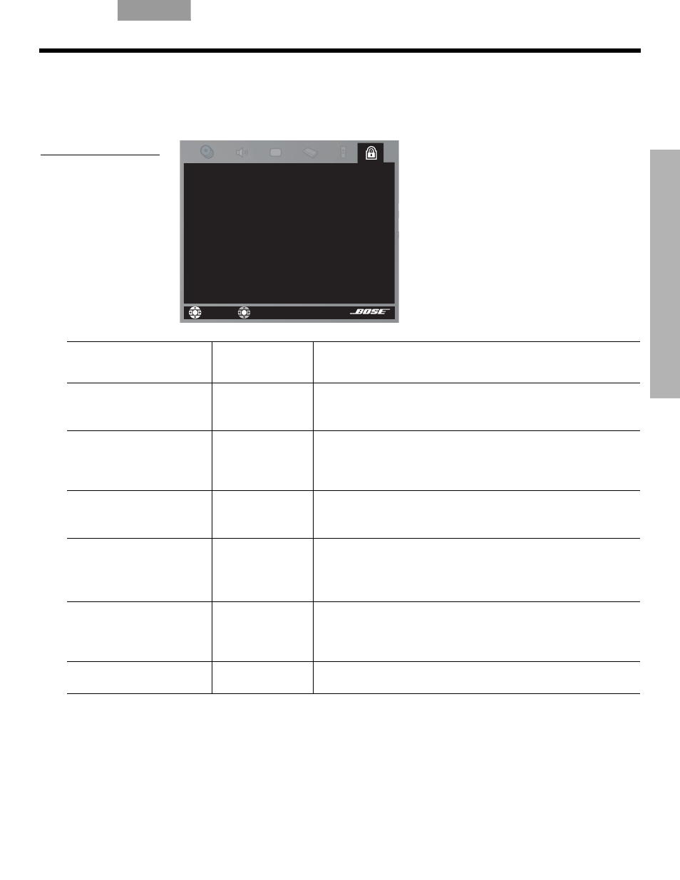 Opciones de bloqueo dvd | Bose DVD Player User Manual | Page 102 / 185