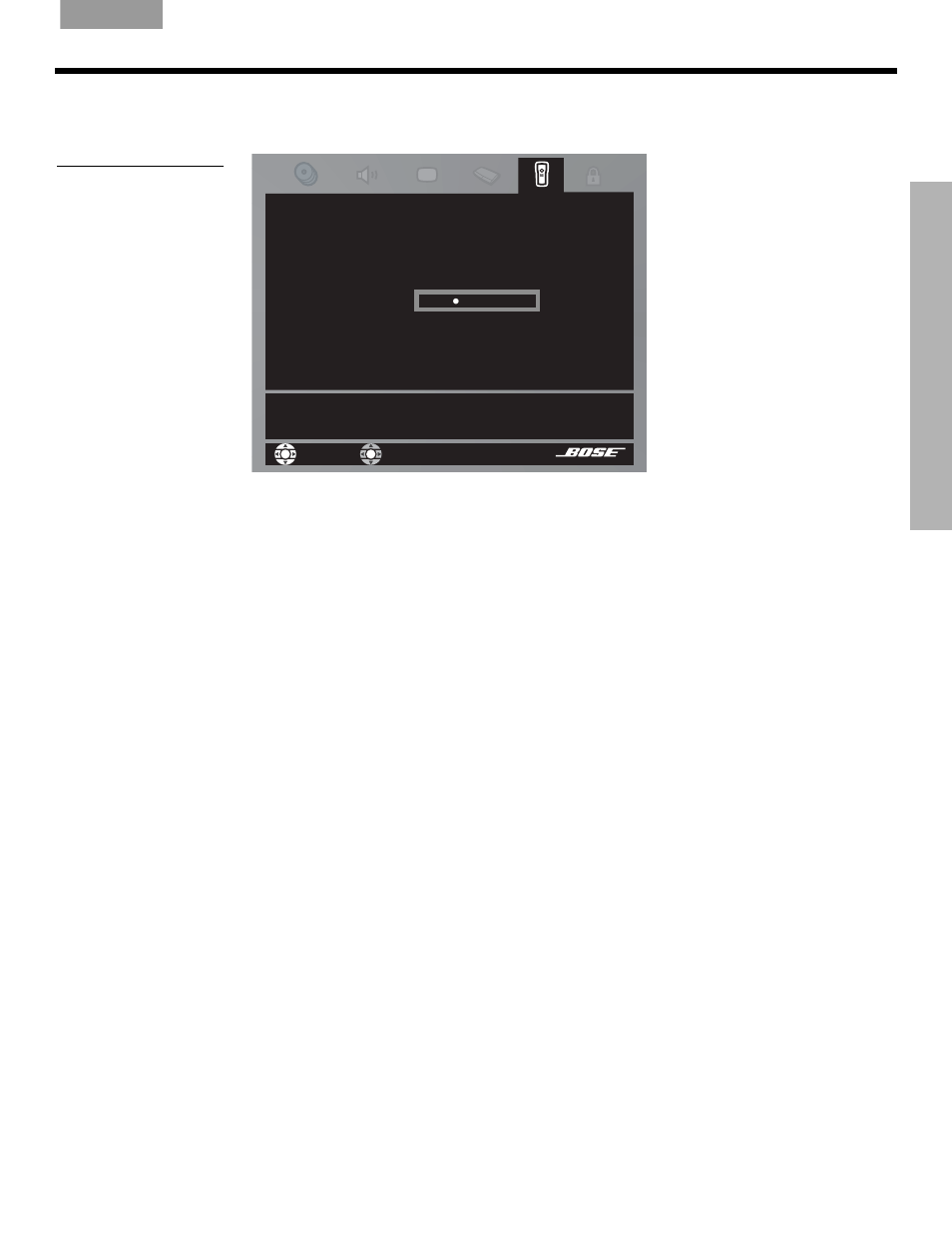 Options (figure 13) | Bose DVD Player User Manual | Page 31 / 185