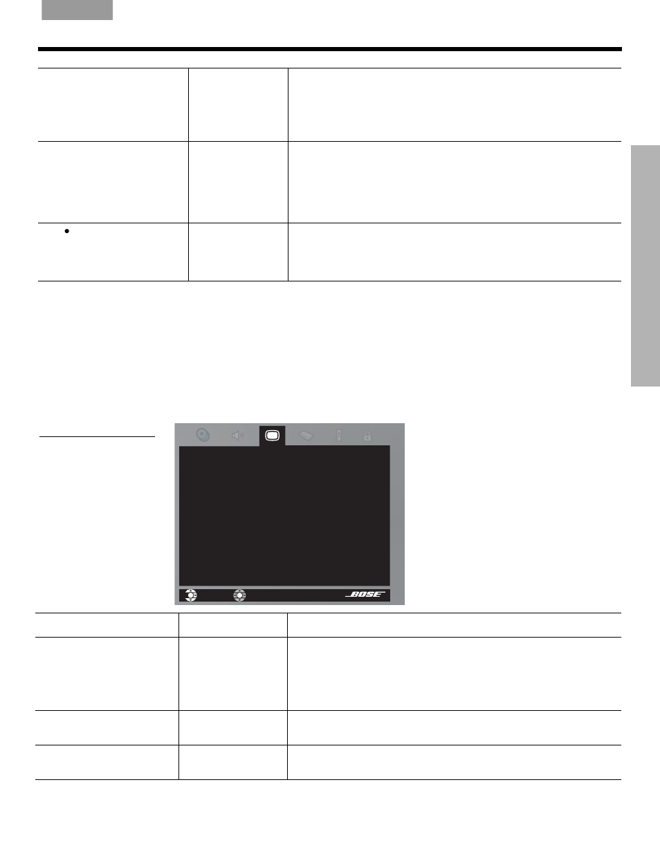 Video options | Bose DVD Player User Manual | Page 37 / 185