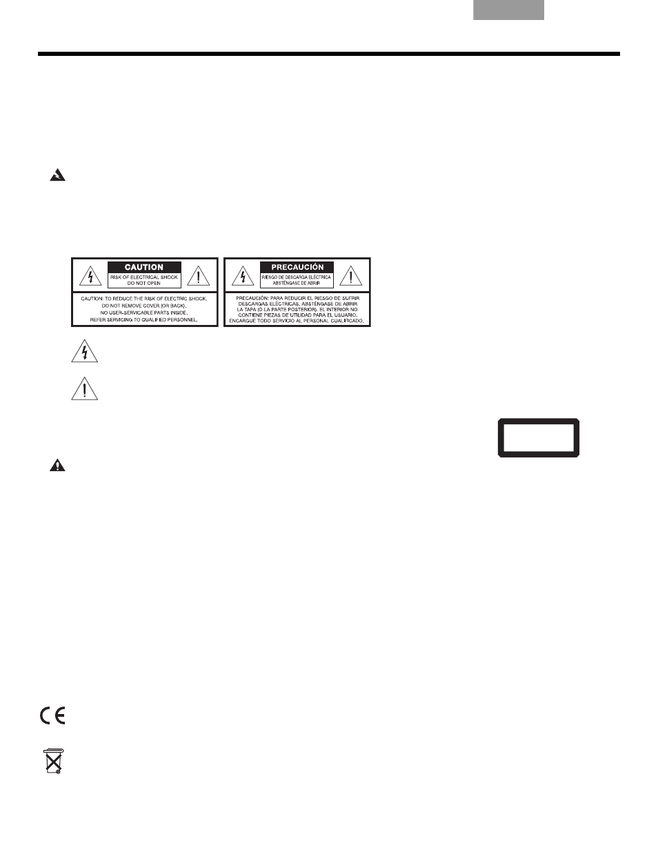 Información de seguridad, Nformación, Seguridad | Bose DVD Player User Manual | Page 63 / 185