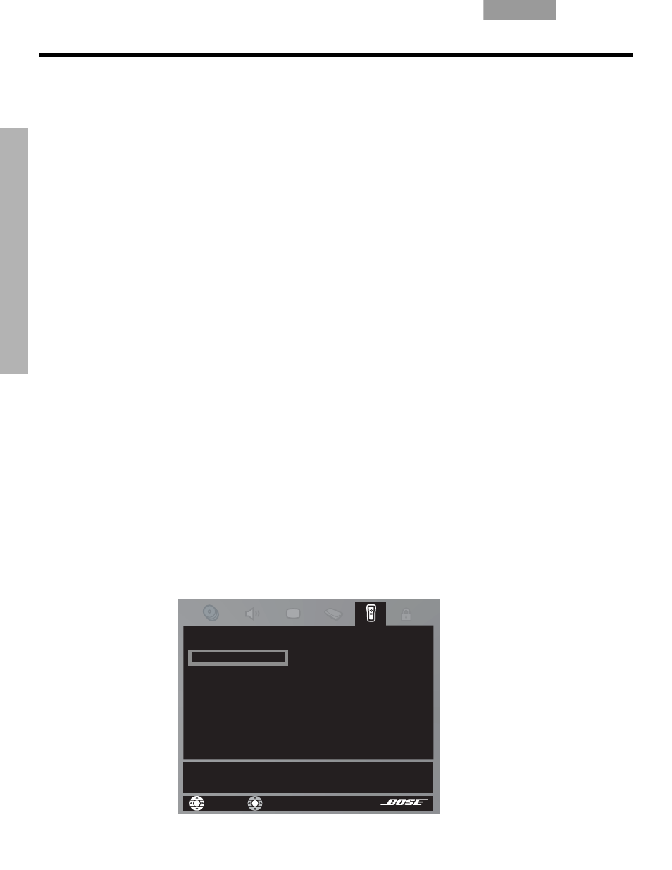 Control de fuentes externas, Para controlar el televisor, Ontrol | Fuentes, Externas, Uso del control remoto lifestyle, Con otros componentes” en, Con otros componentes | Bose DVD Player User Manual | Page 87 / 185