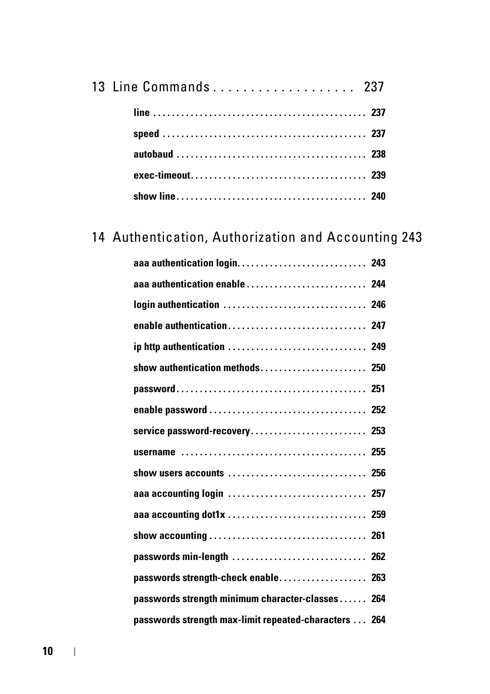 13 line commands | Dell PowerEdge VRTX User Manual | Page 10 / 832