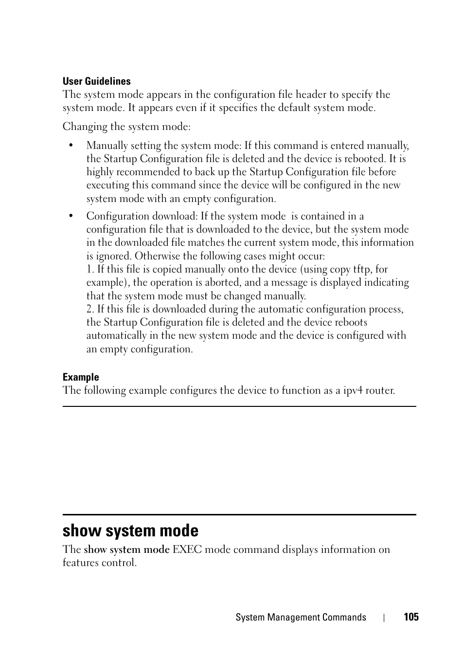 Show system mode | Dell PowerEdge VRTX User Manual | Page 105 / 832