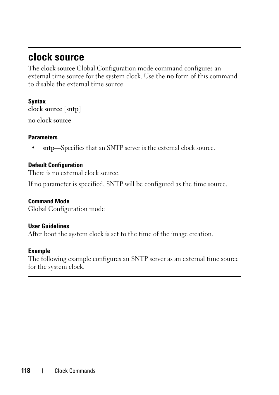 Clock source | Dell PowerEdge VRTX User Manual | Page 118 / 832